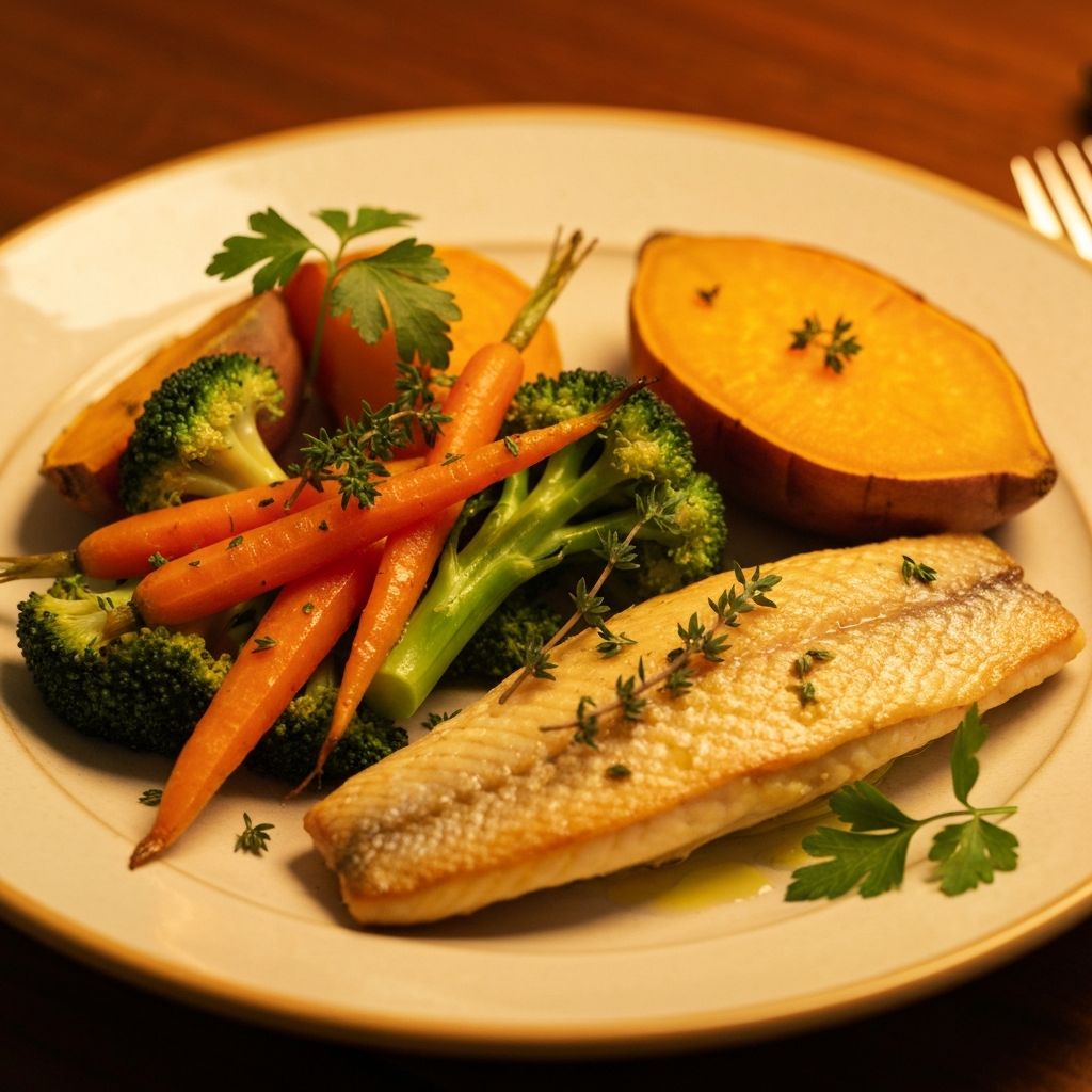 Terveellinen illallinen